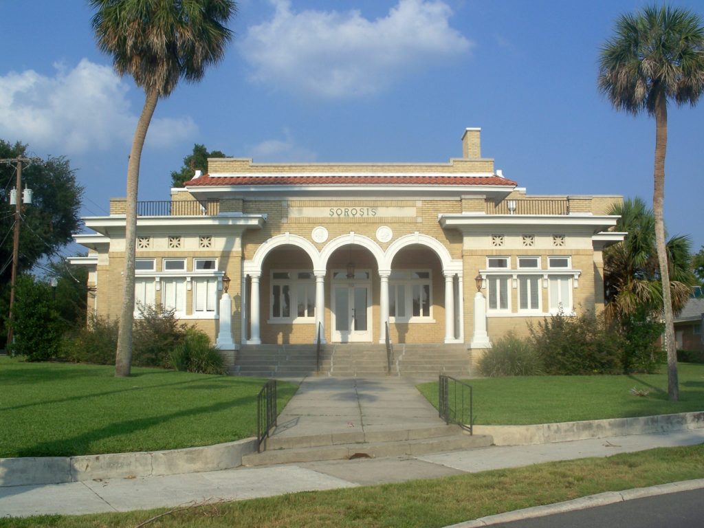 Lakeland, Florida Historic Building, East Lake Morton HD Sorosis Clubhouse
