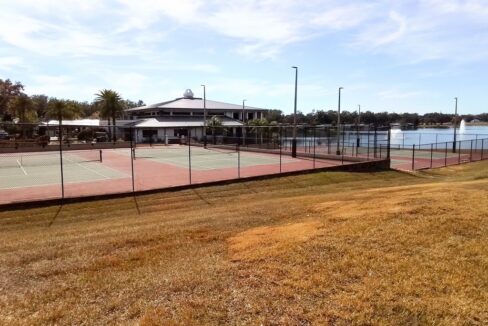 tennis courts