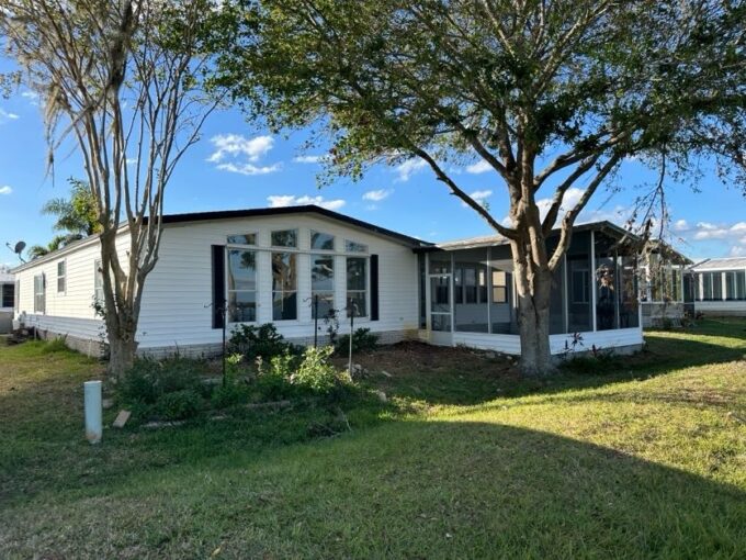 back side of home looking at Lake Henry