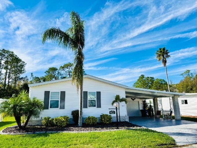 Welcome to this stunning 2-bedroom, 2-bath home in the award-winning Schalamar Creek Golf & Country Club, an exclusive 55+ gated community in Lakeland, Florida. This home offers a private backyard with tranquil pond views, a fenced patio, and access to luxurious amenities designed for a vibrant lifestyle.