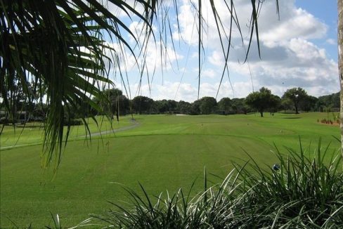 golf course view
